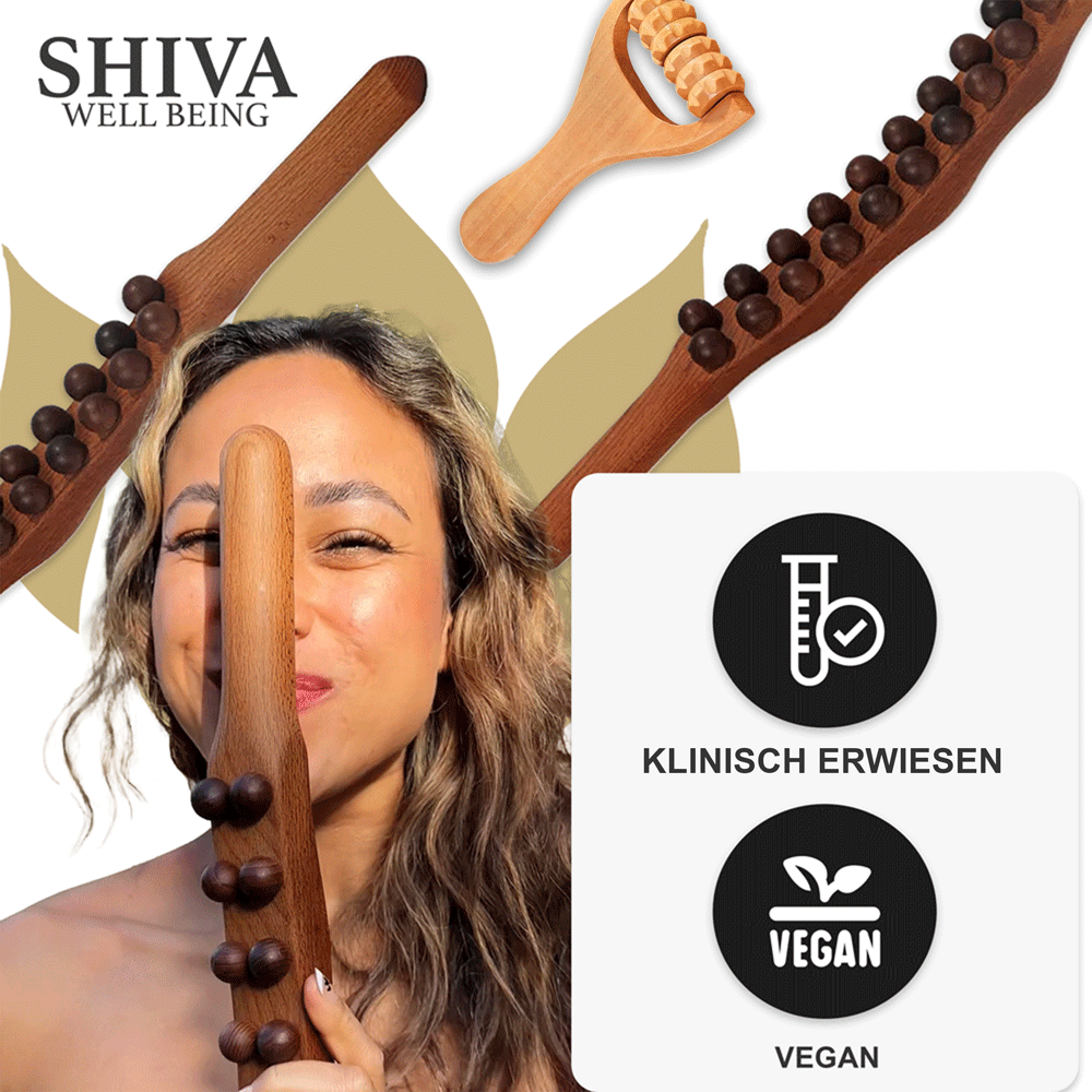 Shiva™ Gua Sha Wooden Therapy Bar