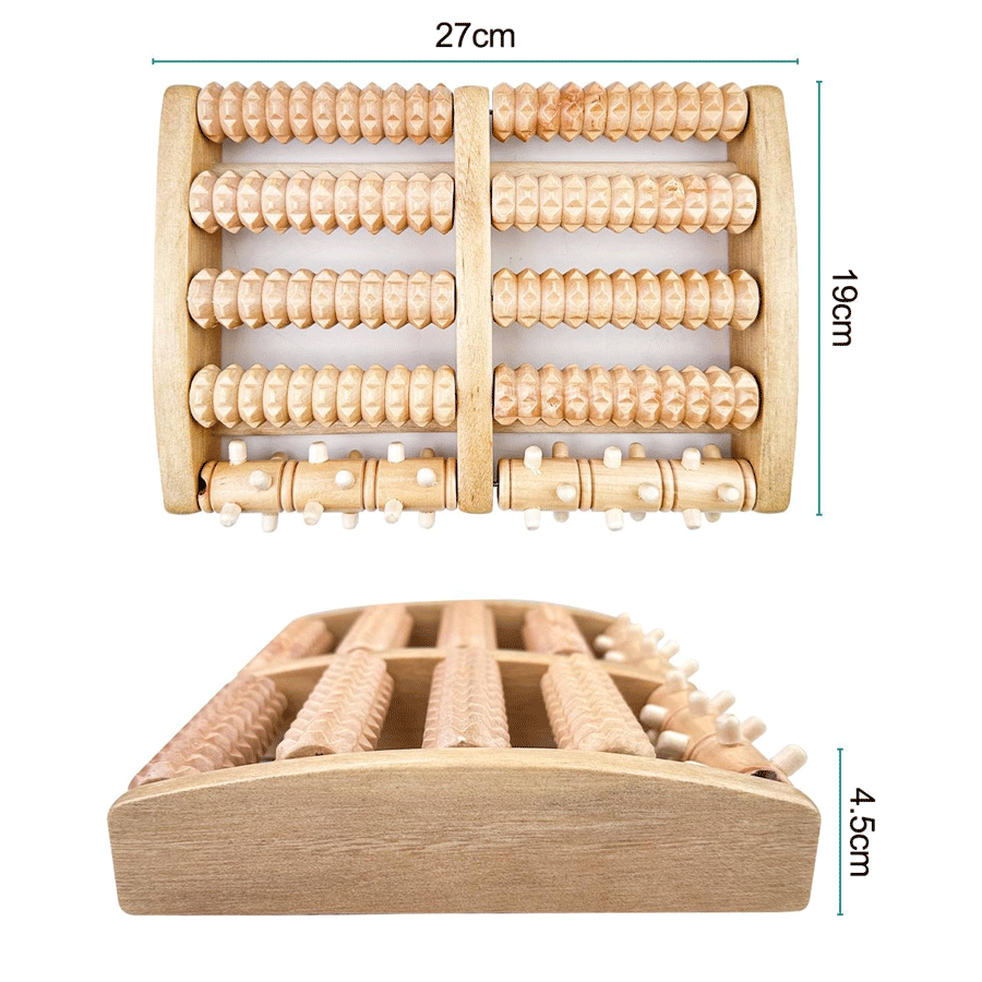 Shiva™ SoalStep Houten Voetmassage Plank