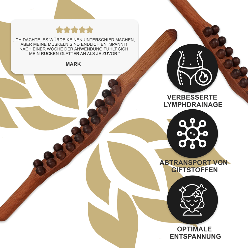 Shiva Gua Sha Wooden Therapy Stab