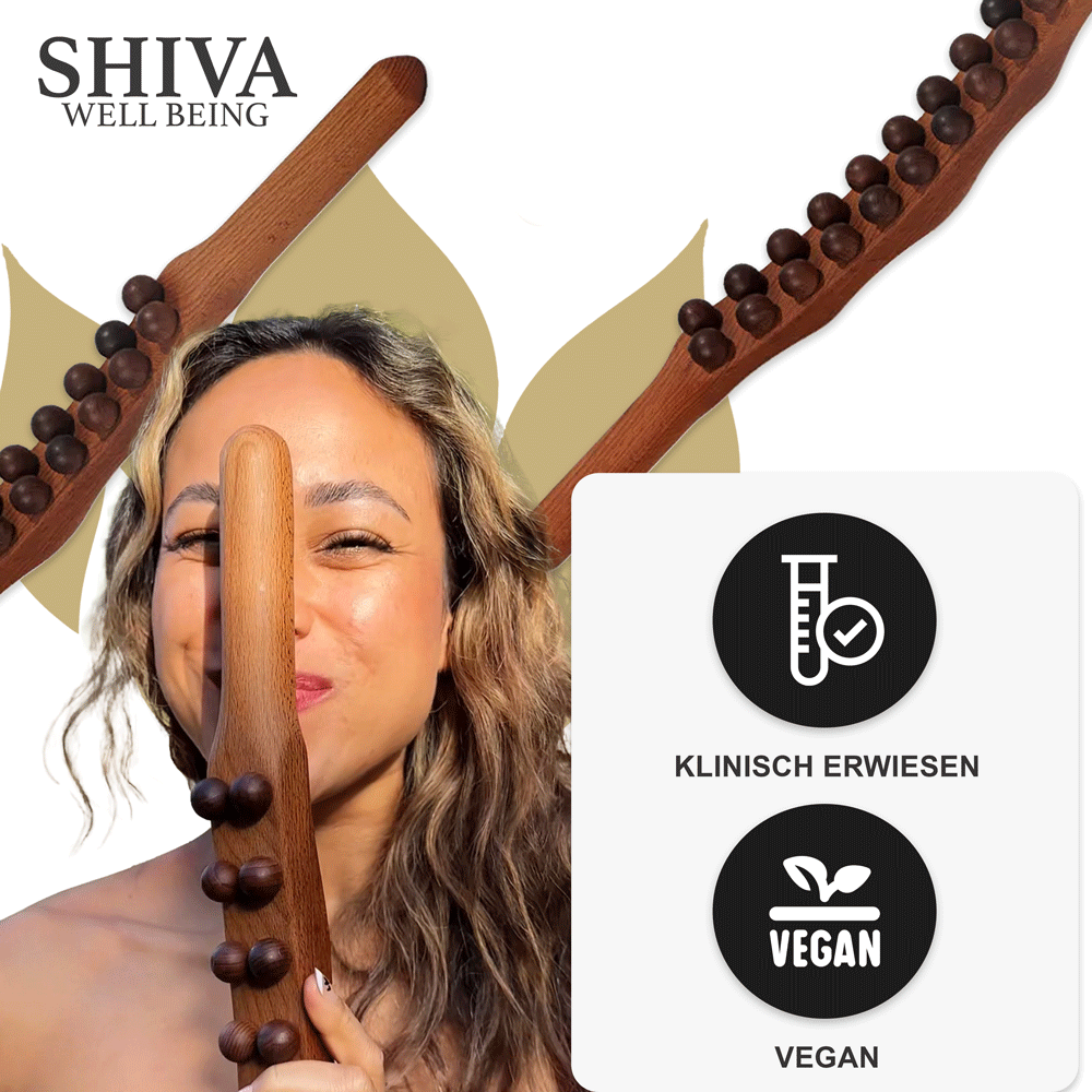 Shiva Gua Sha Wooden Therapy Stab