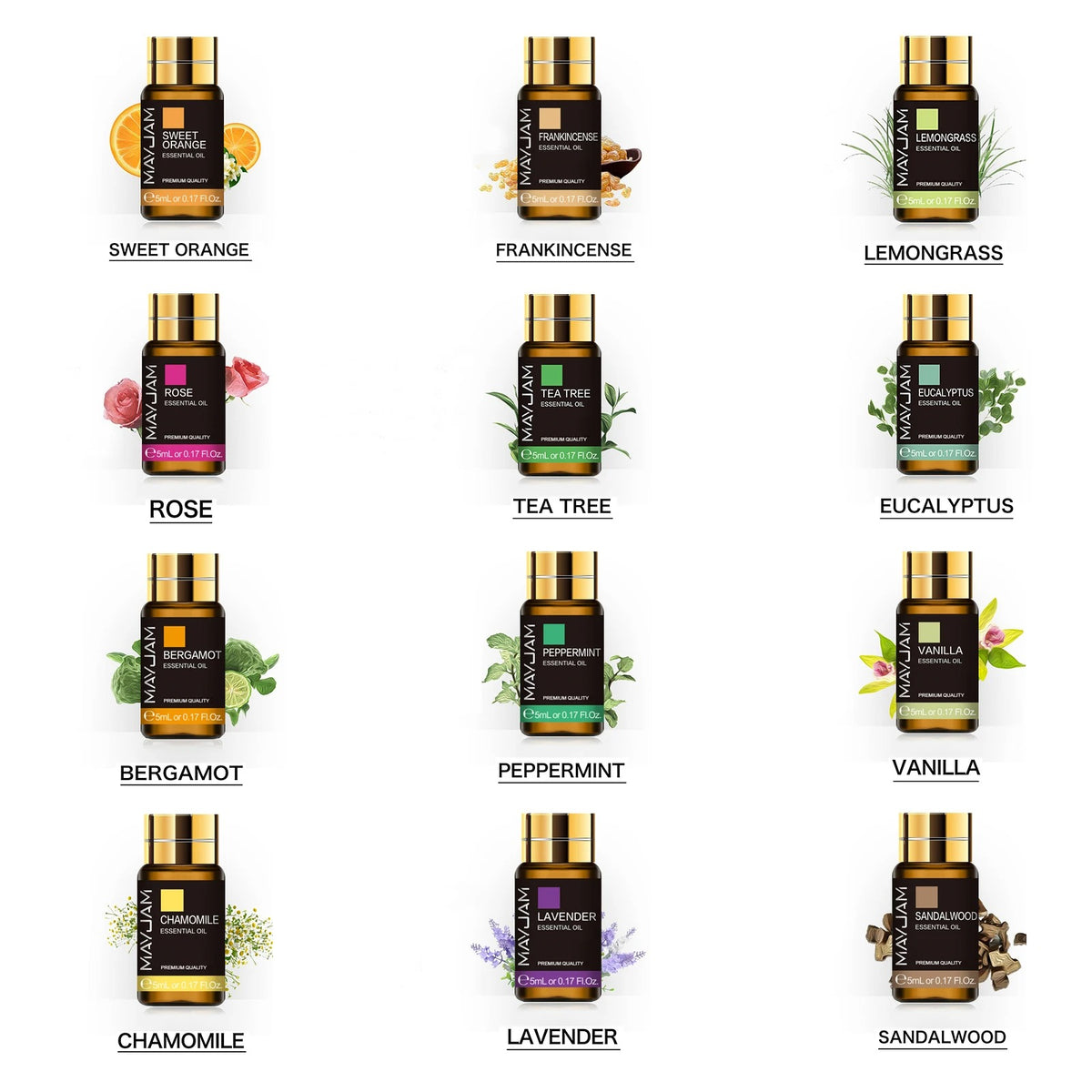 Shiva™ 20pcs Natural Essential Oils Gift Set
