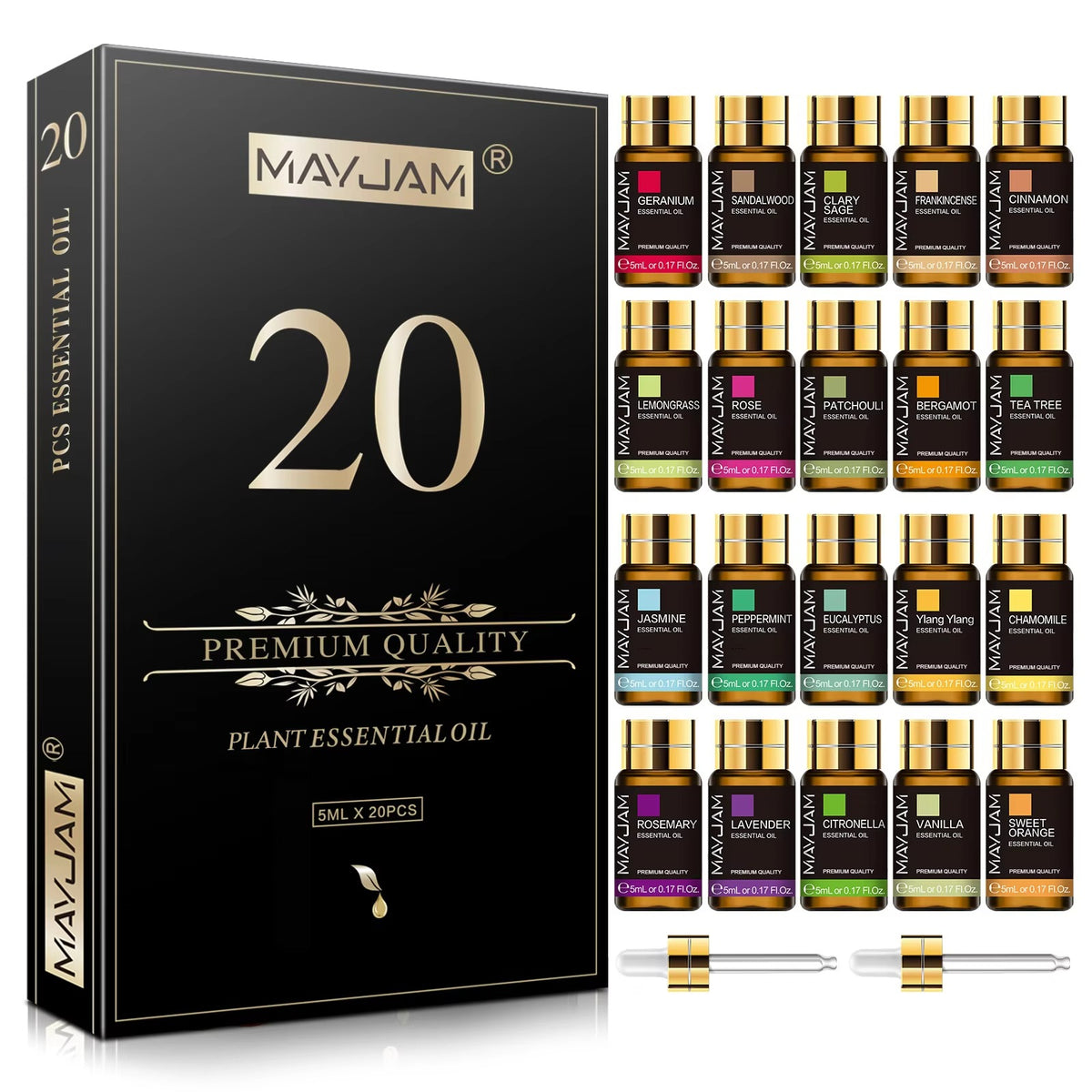 Shiva™ 20pcs Natural Essential Oils Gift Set