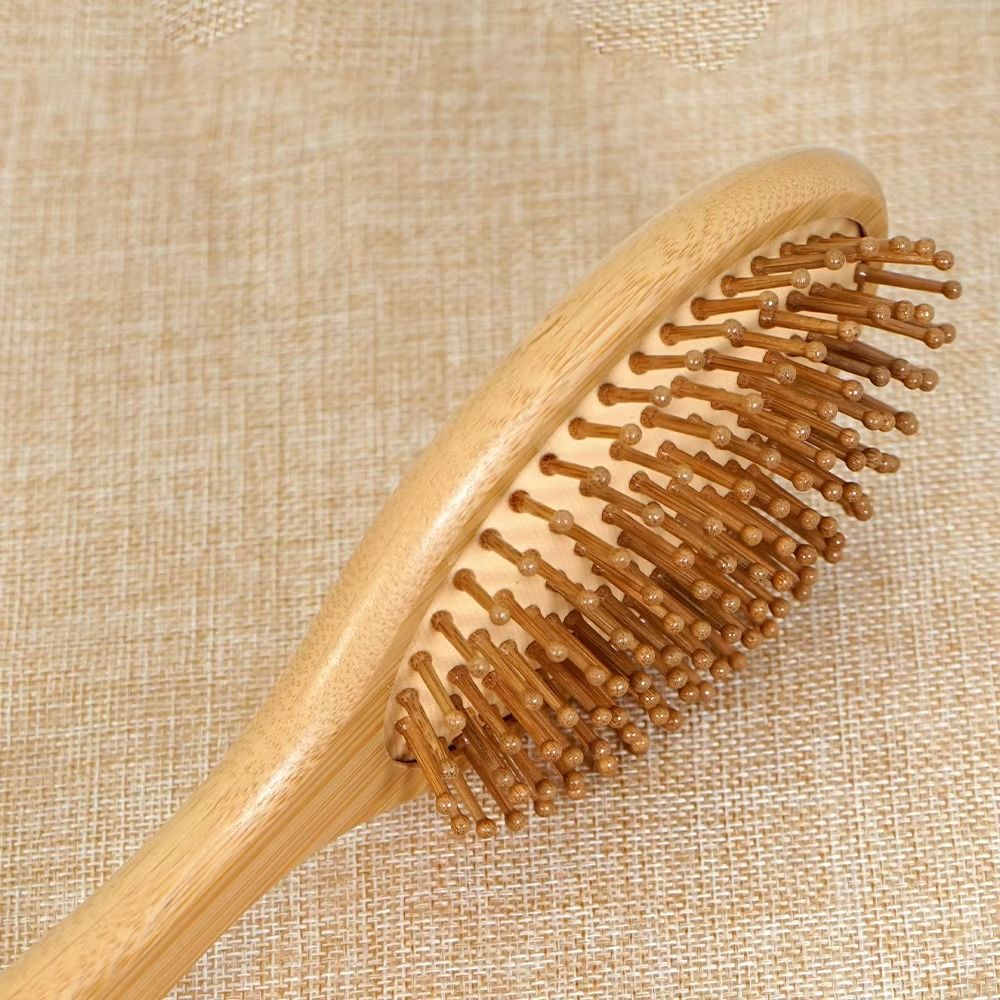 Shiva™ Bambus Haarbürsten Set mit Geschenkbox
