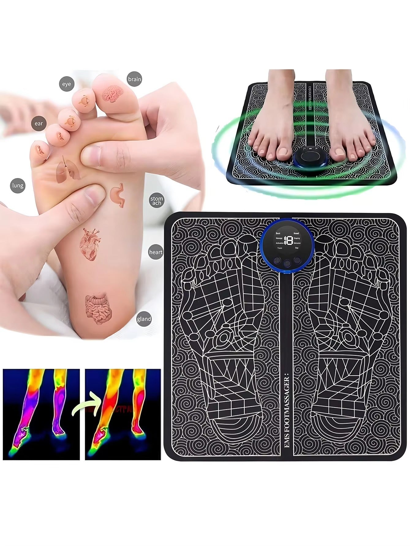 Shiva™ EMS Foot Massage Pad