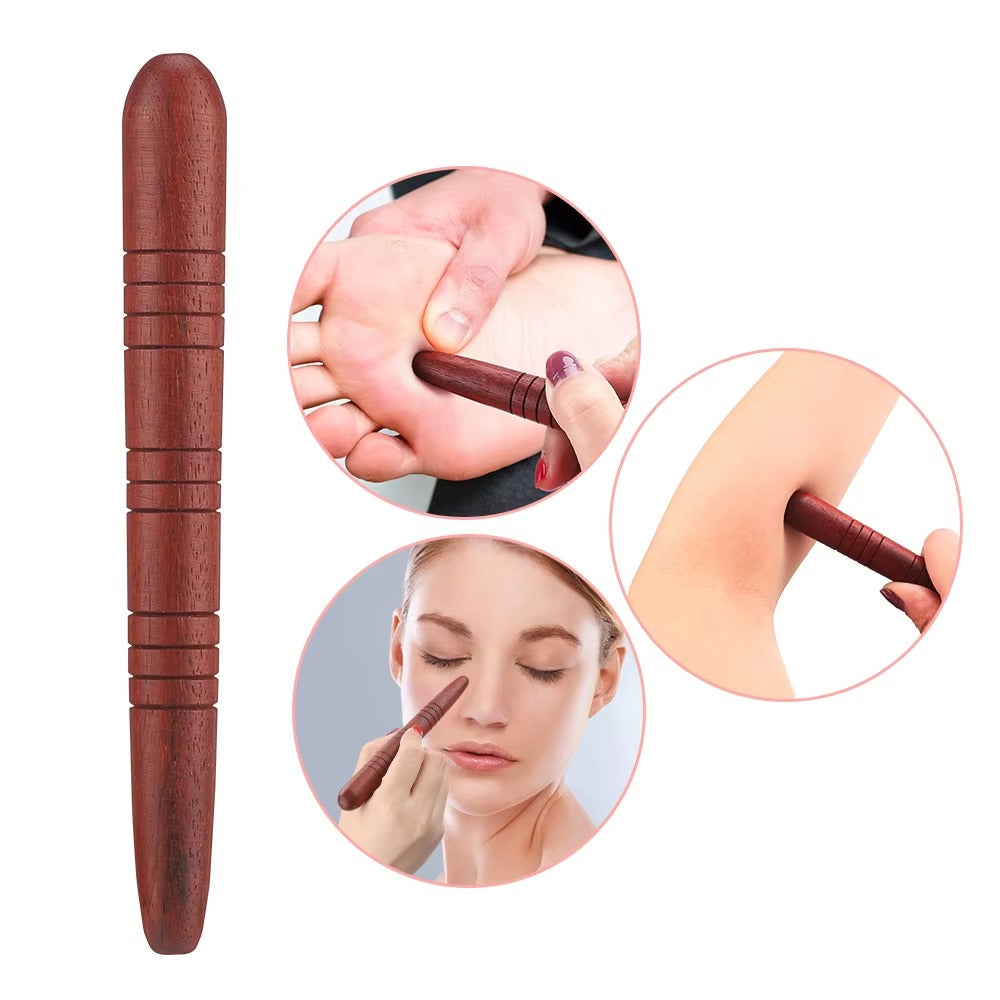 Shiva™ Holz Akupressur Massage Stick