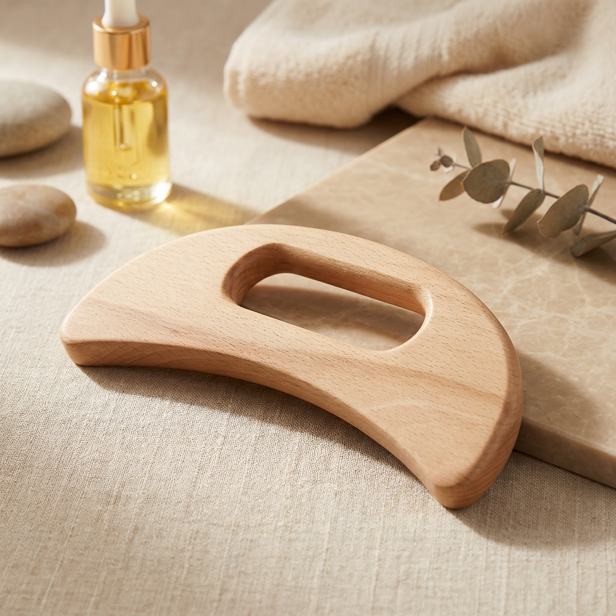 Shiva™ Holz Gua Sha Massage Tool für den Körper