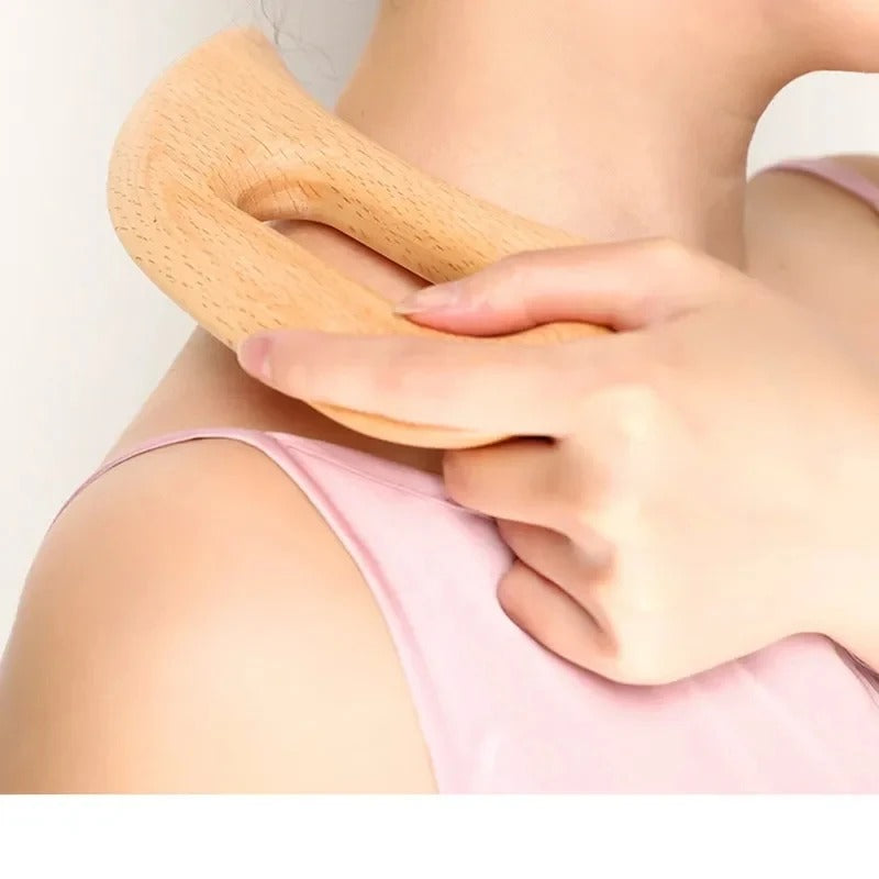 Shiva™ Holz Gua Sha Massage Tool für den Körper