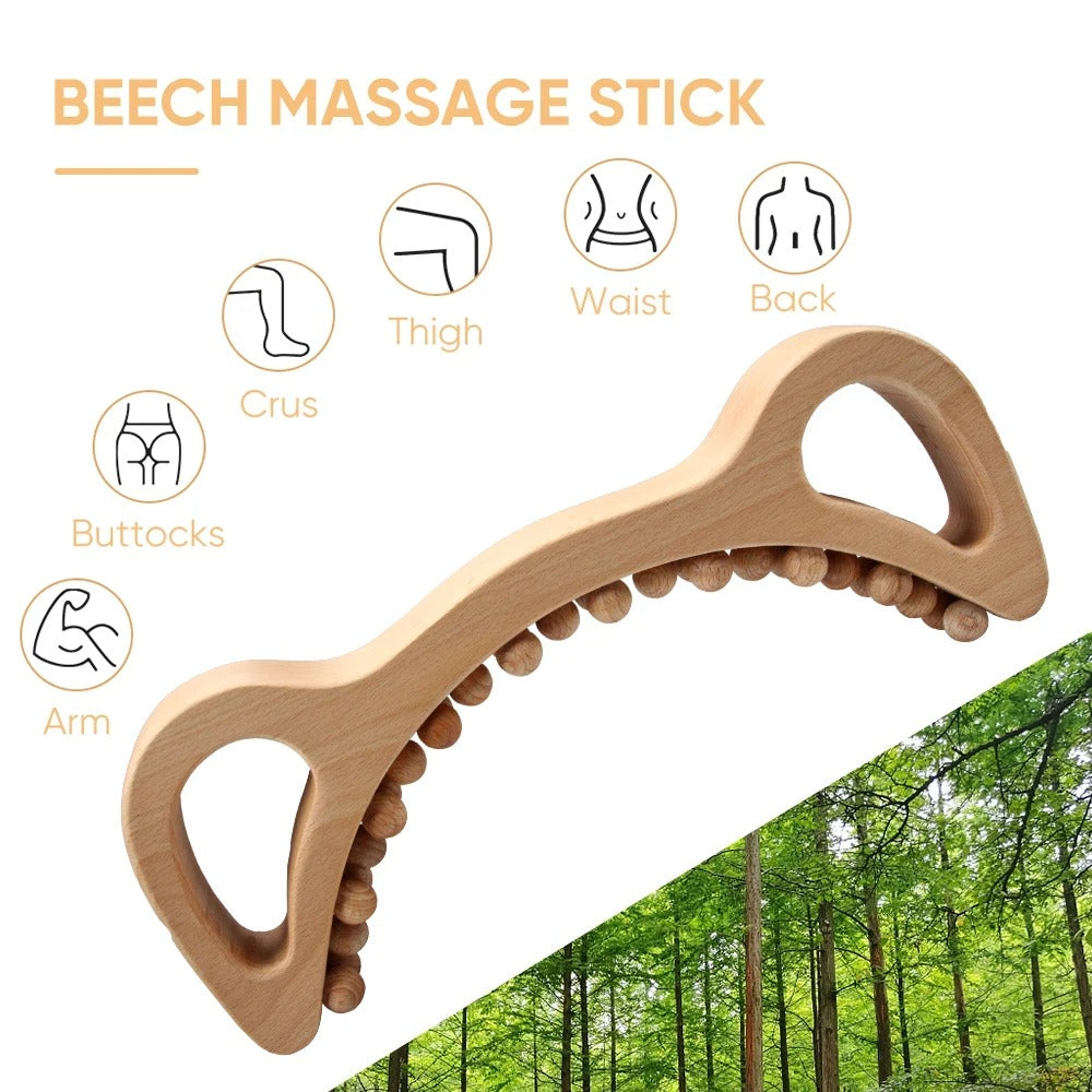 Shiva™ Holz Lymphdrainage & Body Shaping Massage Tool