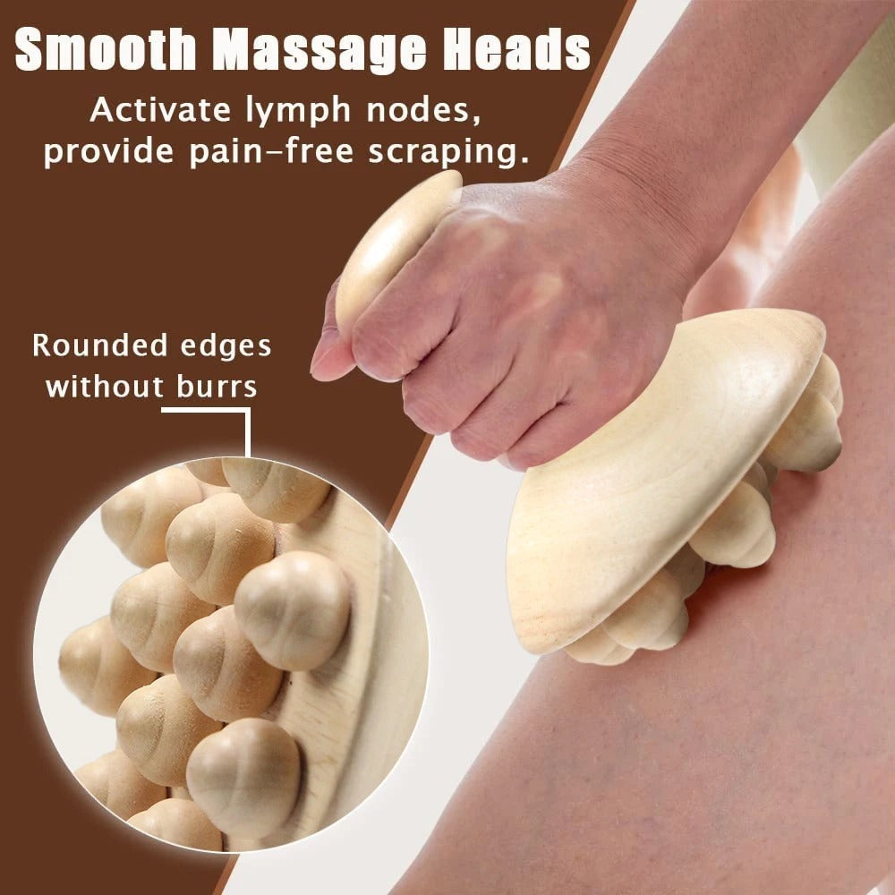 Shiva™ Holz Massage Cup für Körperformung