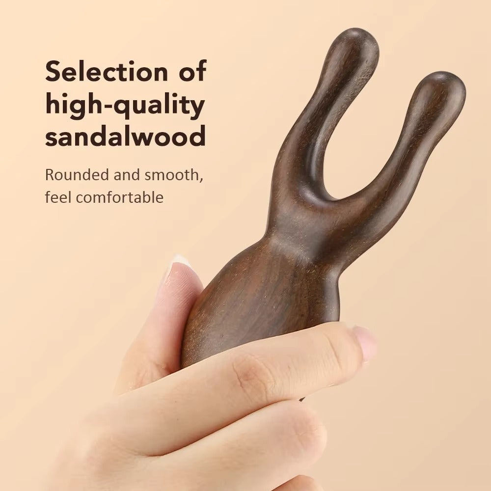 Shiva™ Sandelholz Gua Sha Massage Tool für Gesicht