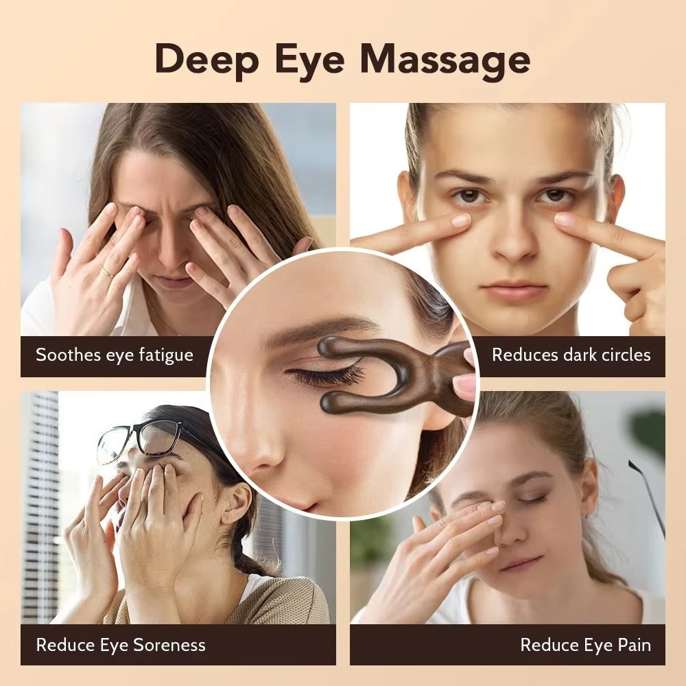 Shiva™ Sandelholz Gua Sha Massage Tool für Gesicht