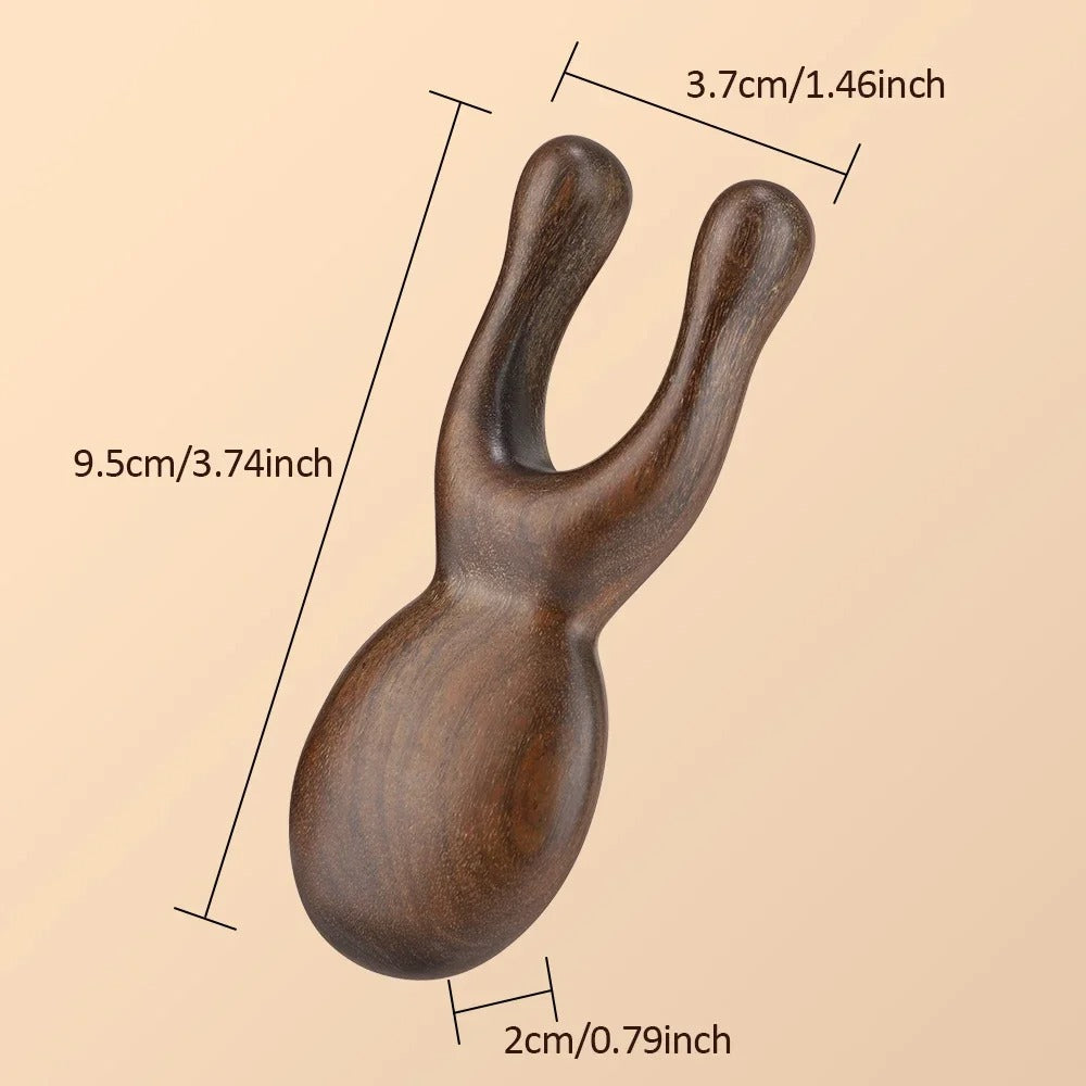 Shiva™ Sandelholz Gua Sha Massage Tool für Gesicht