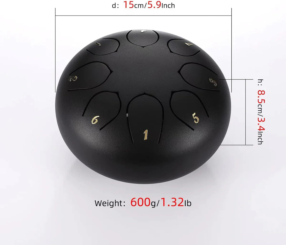 Shiva™ Rain Drum + Gratis Opbergtas