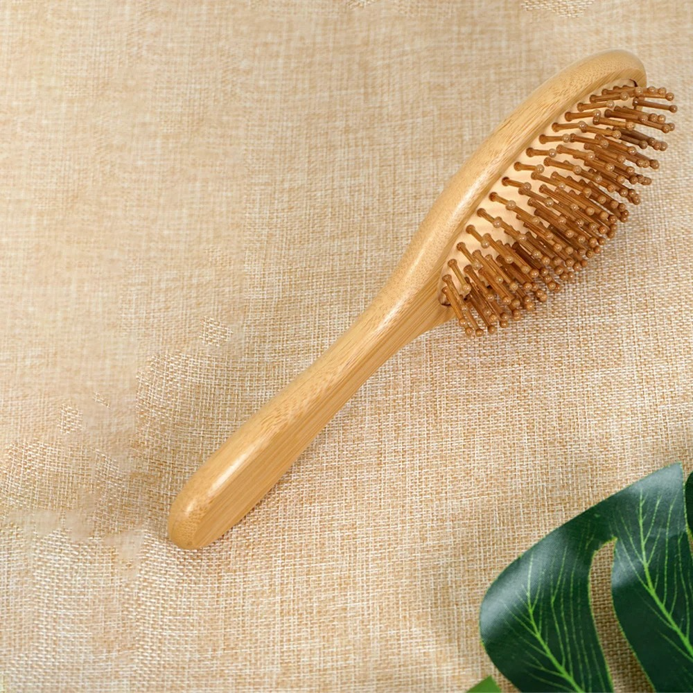 Shiva™ Bambus Haarbürsten Set mit Geschenkbox