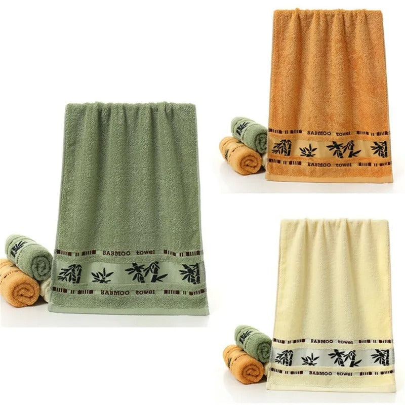 Shiva™ Bamboo Fiber Towel Set Soft & Quick-Dry