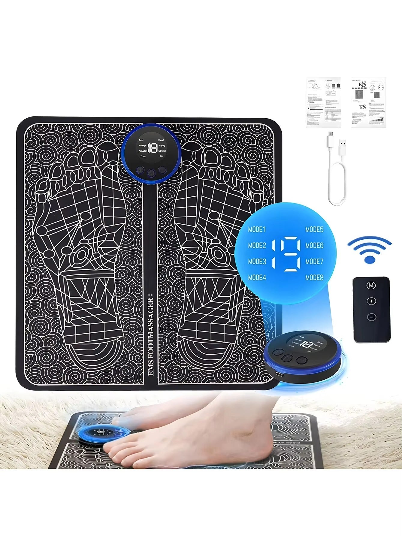 Shiva™ EMS Foot Massage Pad