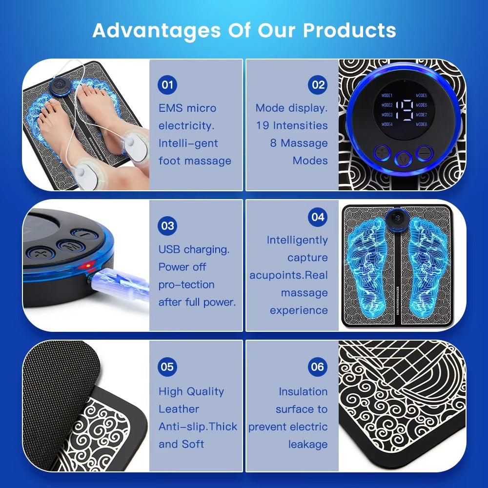 Shiva™ EMS Foot Massage Pad