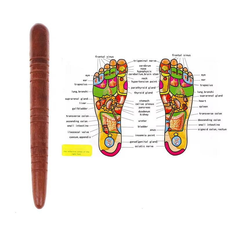 Shiva™ Holz Akupressur Massage Stick