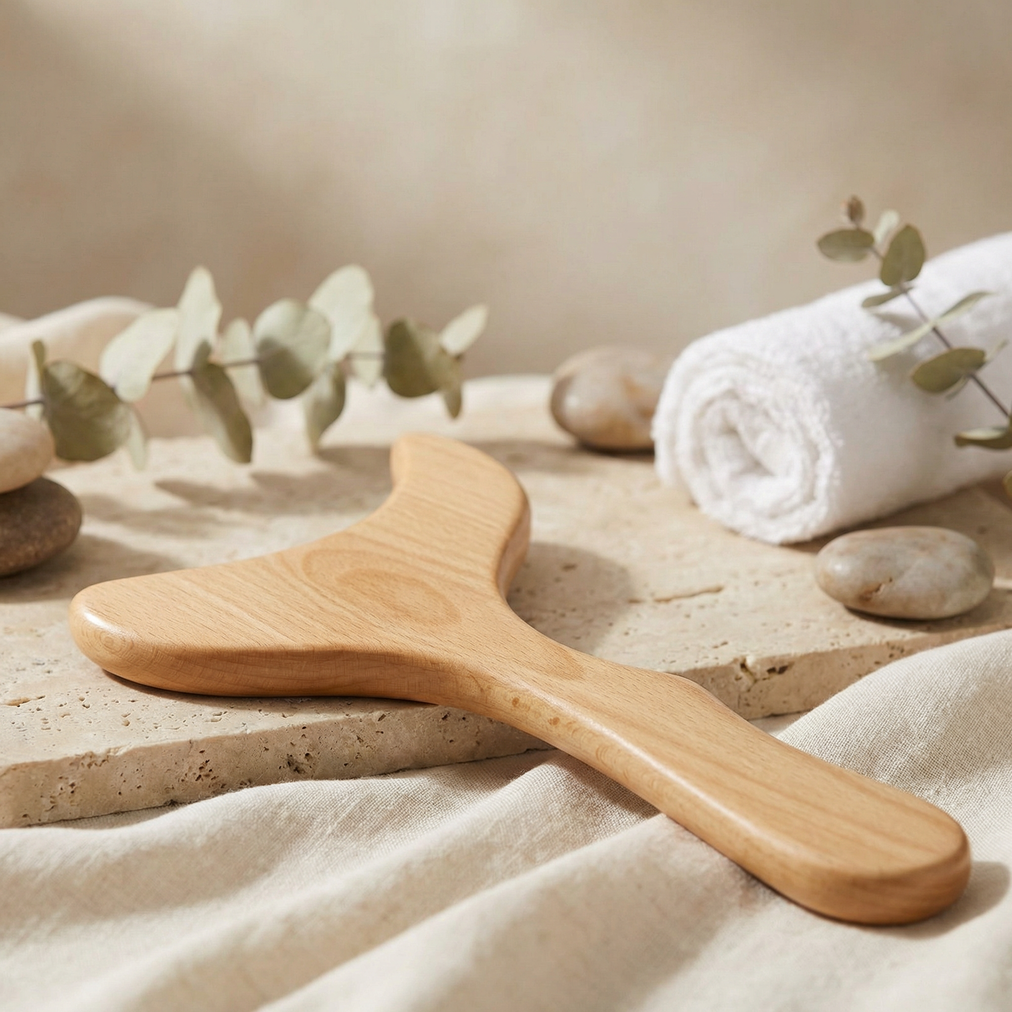 Shiva™ Holz Lymphdrainage Massage Paddle