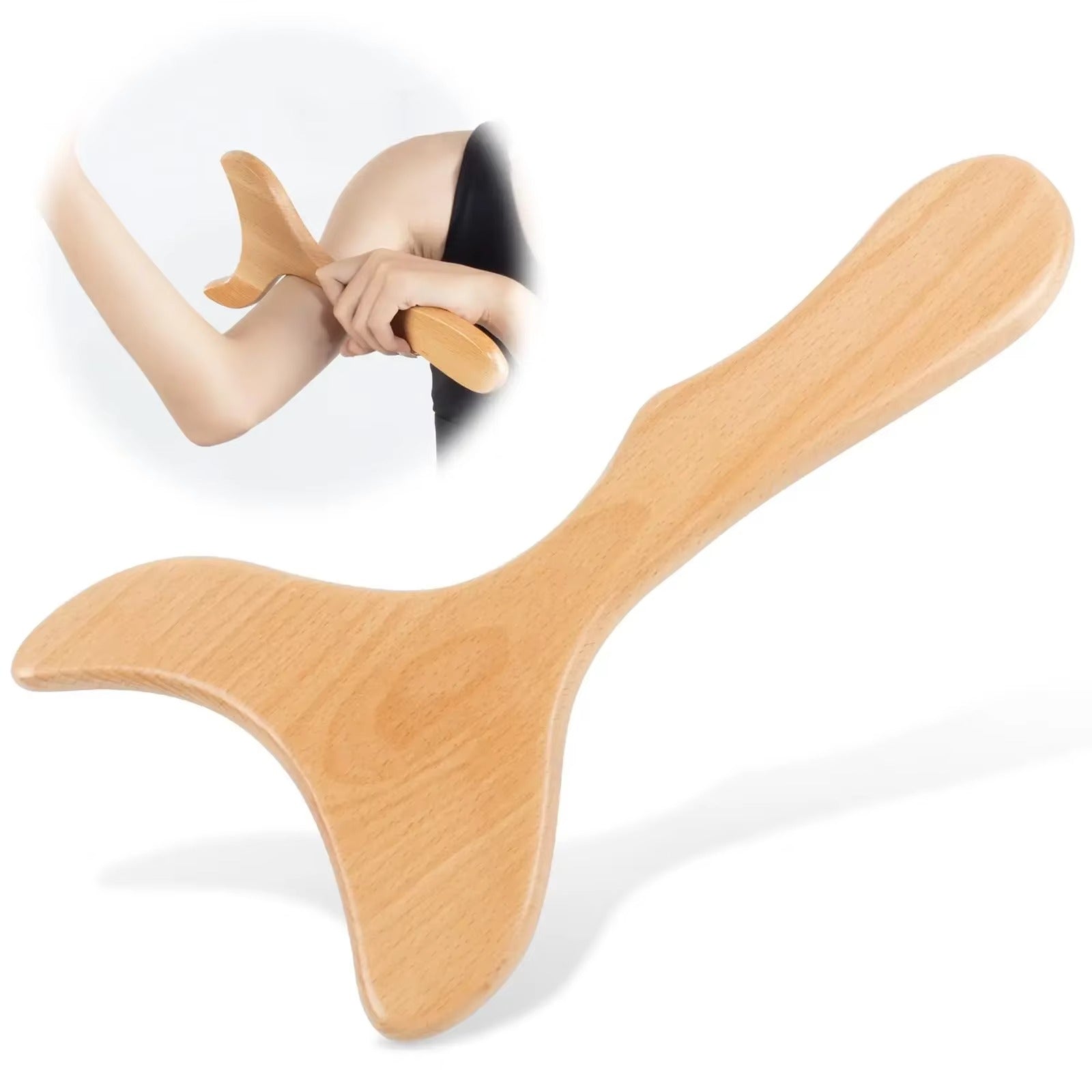 Shiva™ Holz Lymphdrainage Massage Paddle