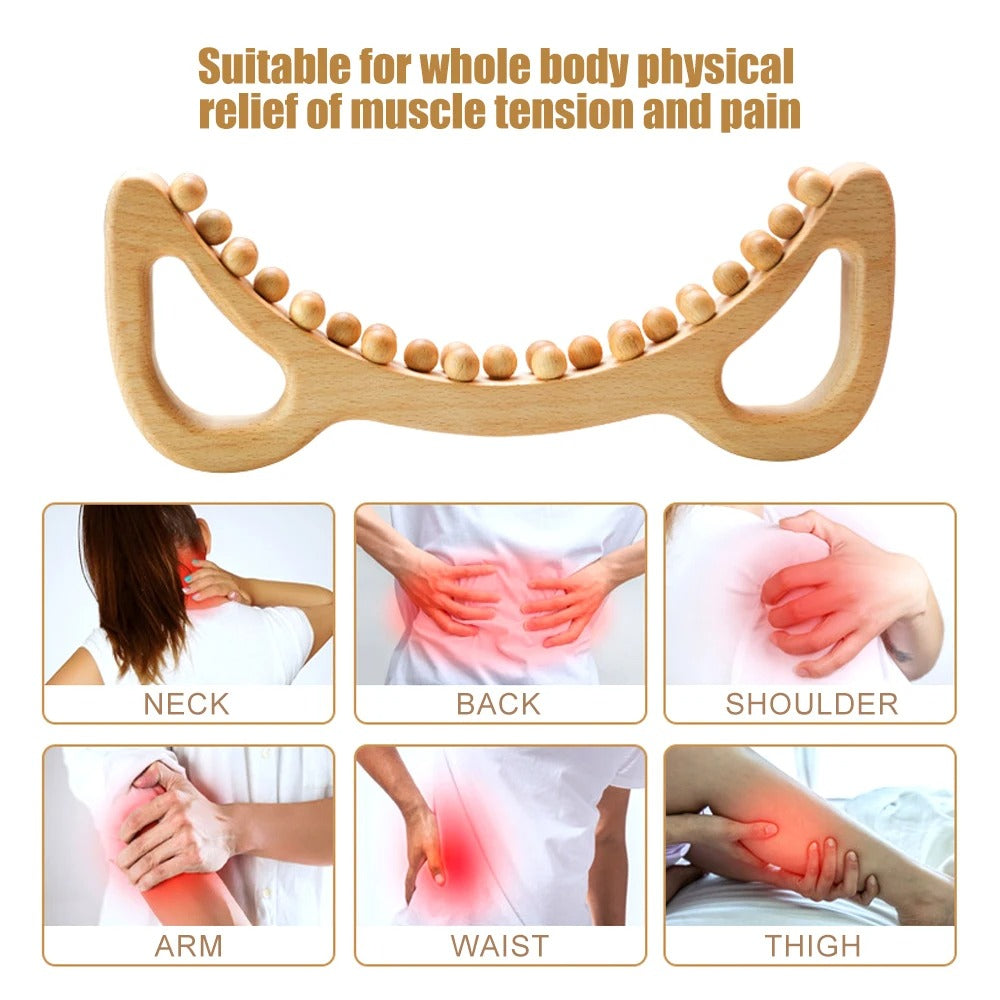 Shiva™ Holz Lymphdrainage & Body Shaping Massage Tool