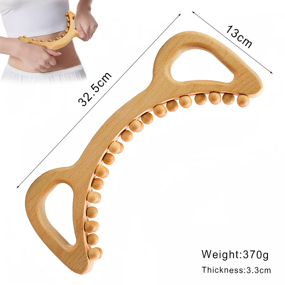 Shiva™ Holz Lymphdrainage & Body Shaping Massage Tool