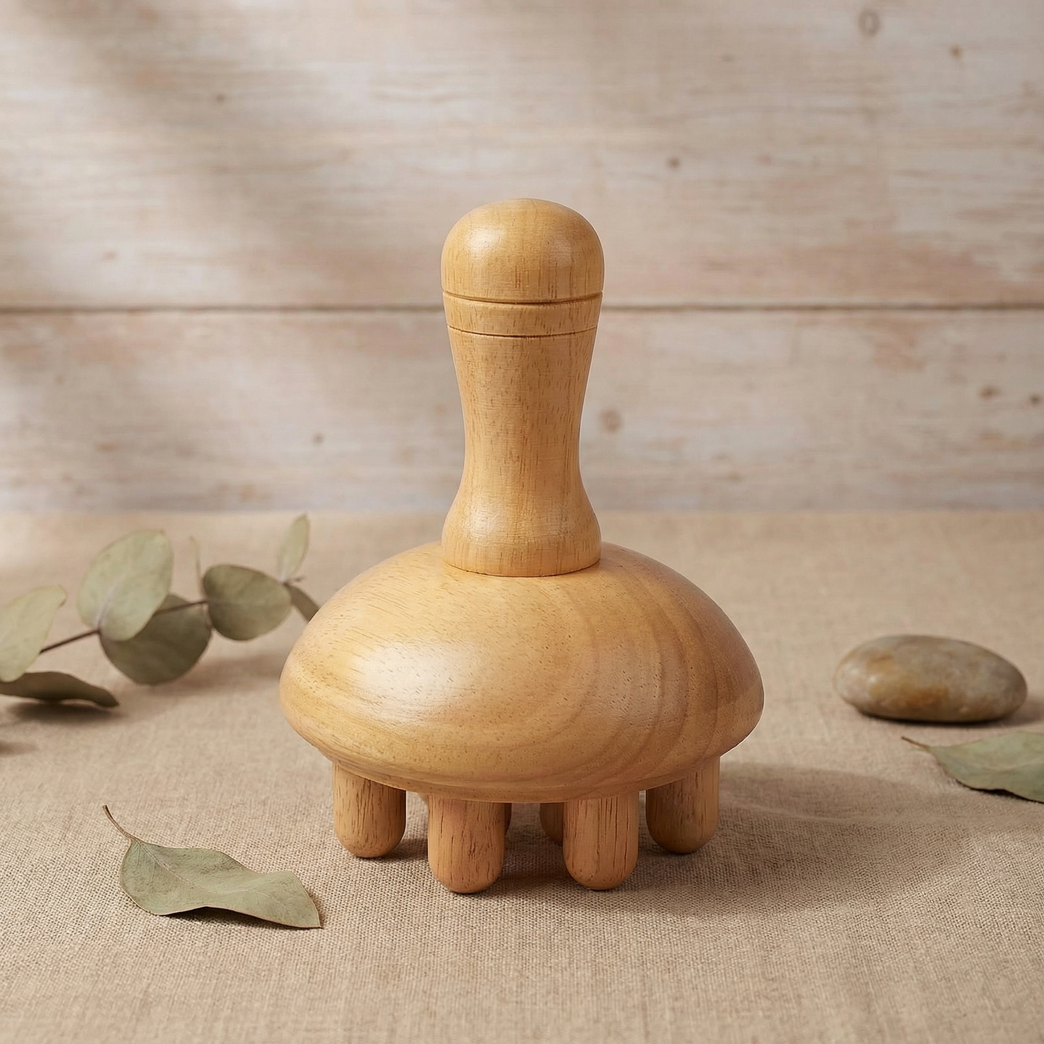 Shiva™ Holz Pilz Massage Tool
