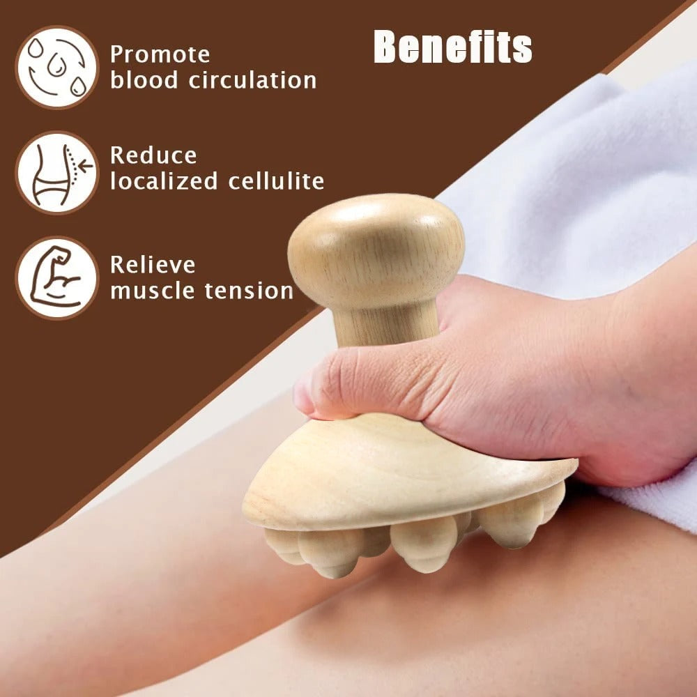 Shiva™ Holz Massage Cup für Körperformung