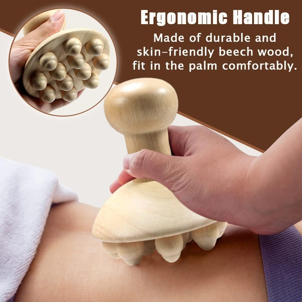 Shiva™ Holz Massage Cup für Körperformung