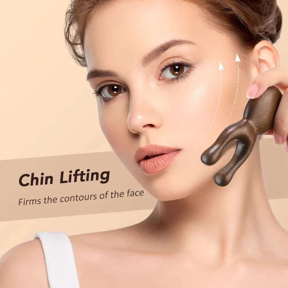Shiva™ Sandelholz Gua Sha Massage Tool für Gesicht