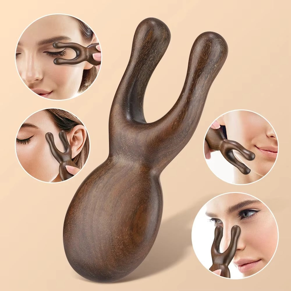 Shiva™ Sandelholz Gua Sha Massage Tool für Gesicht