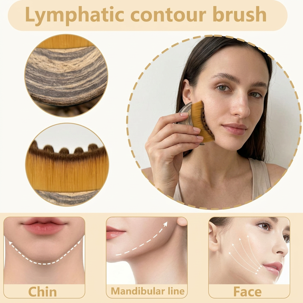 Shiva™ Lymphatic Facial Brush & Eye Massage Stick Set