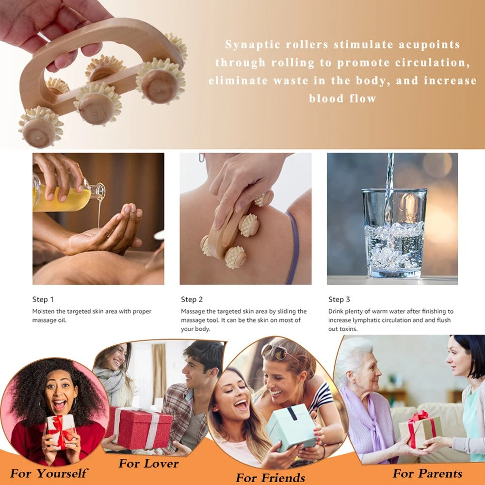 Shiva™ Rücken Massage Roller für Muskelentspannung
